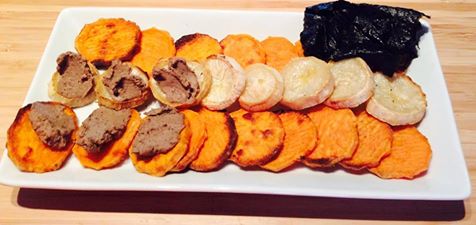 Házi májas édesburgonya vagy fehérrépa tallérra