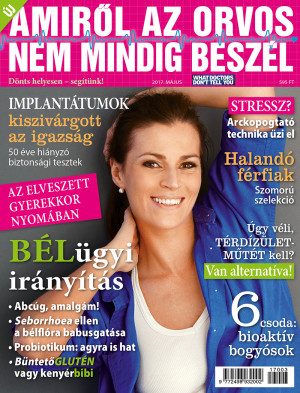 Amiről az orvos nem mindig beszél májusi szám