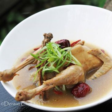 Tárkonyos-citromos rózsaszín jérceragu leves