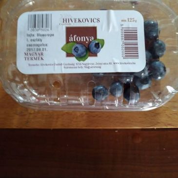 Hivekovics Áfonya- hazai termék