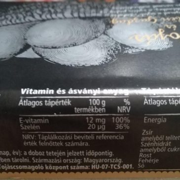 Fontos az E-vitamin formák étrendi bevitele