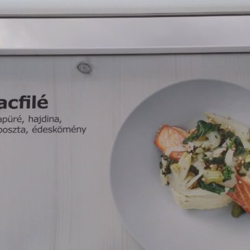 Lazacfilé burgonyapürével