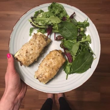 Töltött cukkini recept