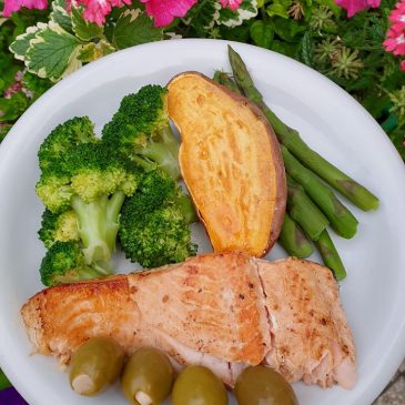 Zöld színben gazdag ebéd